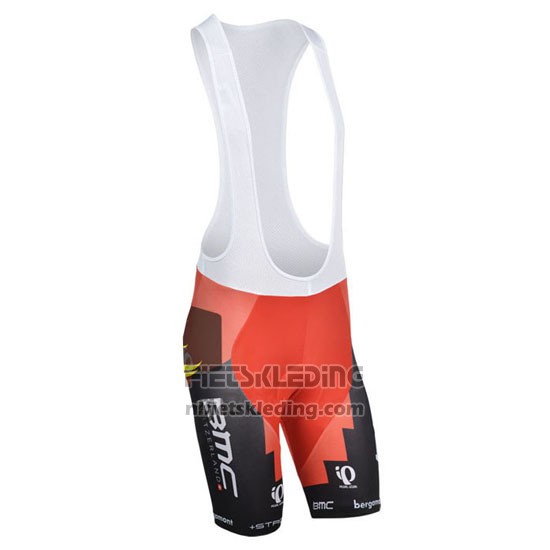 2014 Fietskleding BMC Rood en Zwart Korte Mouwen en Koersbroek